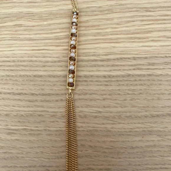 🆕Adrienne Vittadini Long Gold Necklace🆕 - Picture 5 of 5